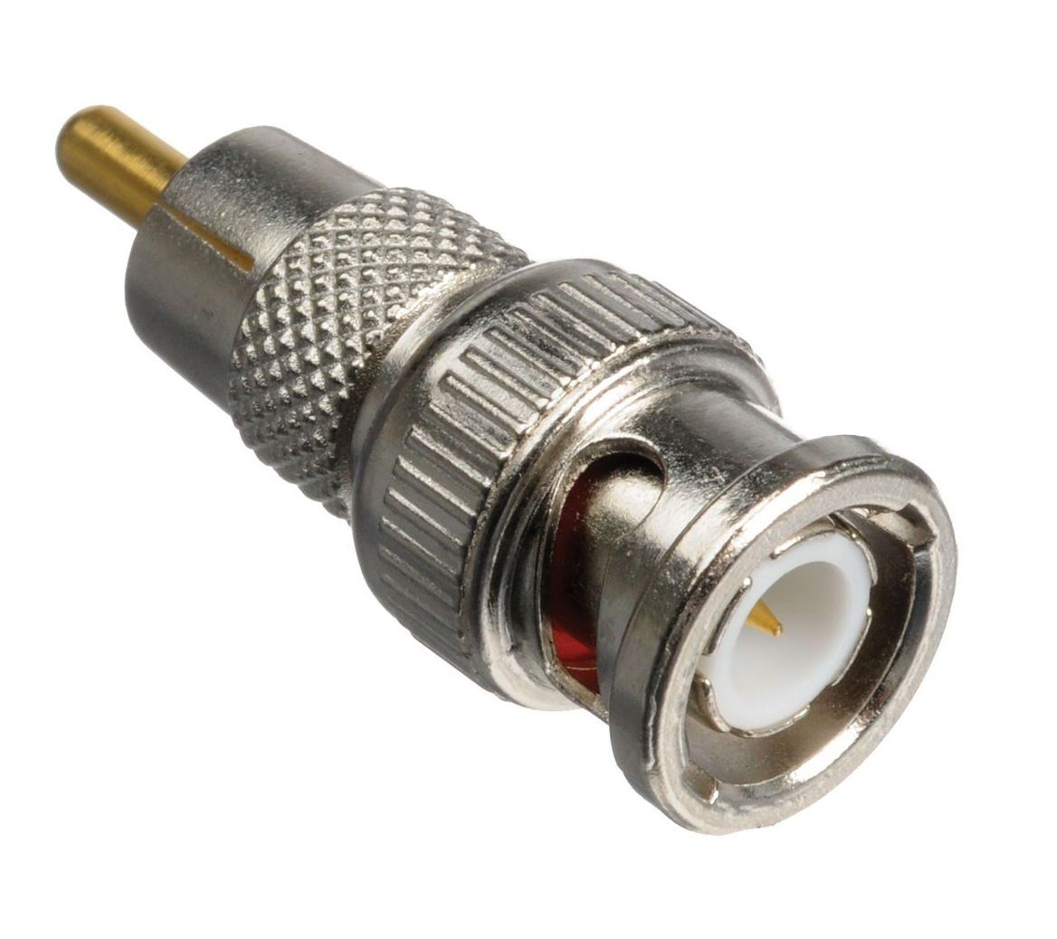 RG59 BNC male to RCA male adapter